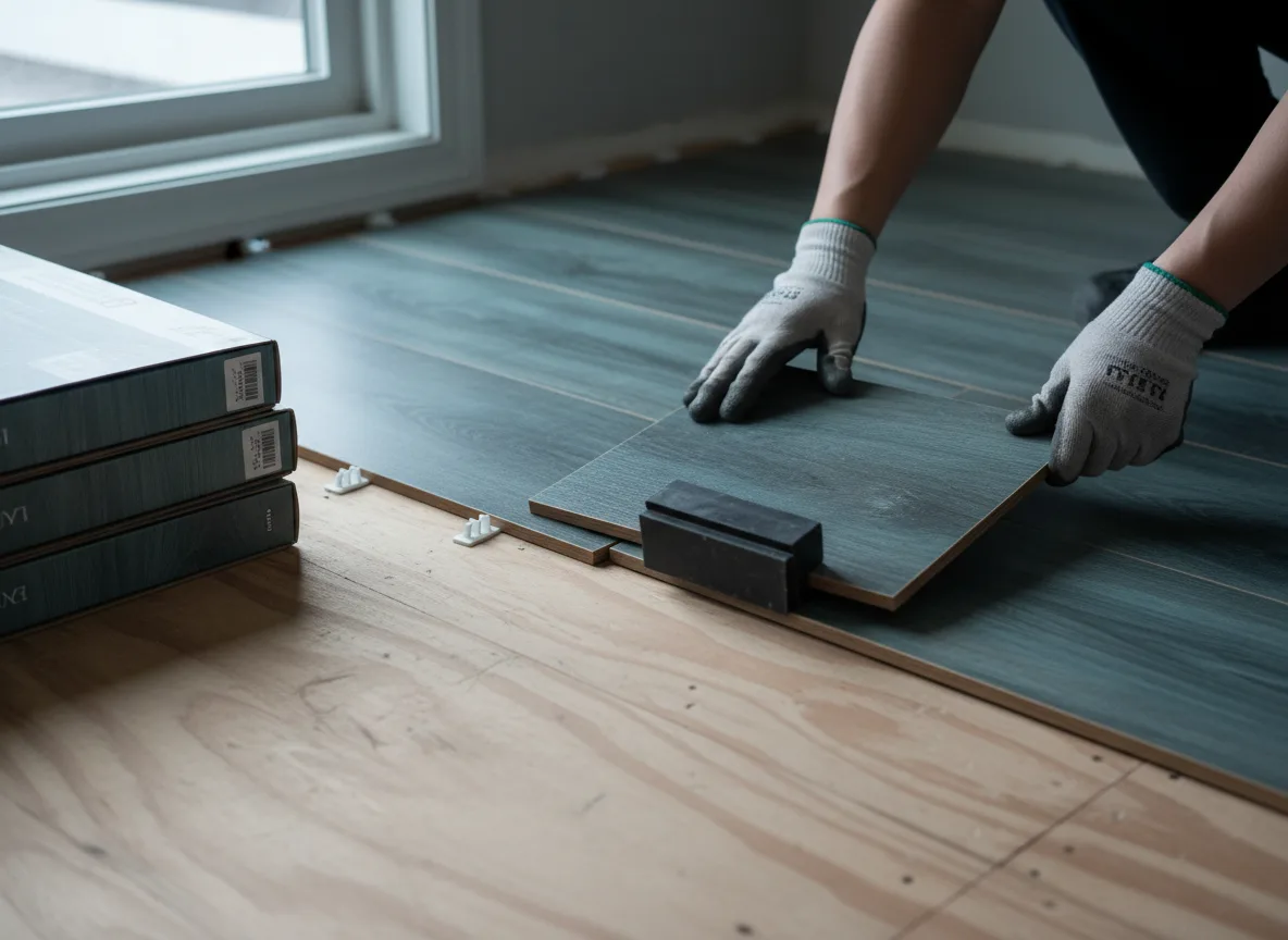 Luxury Vinyl Plank Installation company in Topsham, VT
